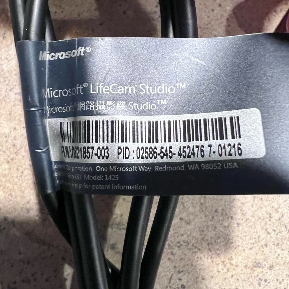 Microsoft lifecam studio